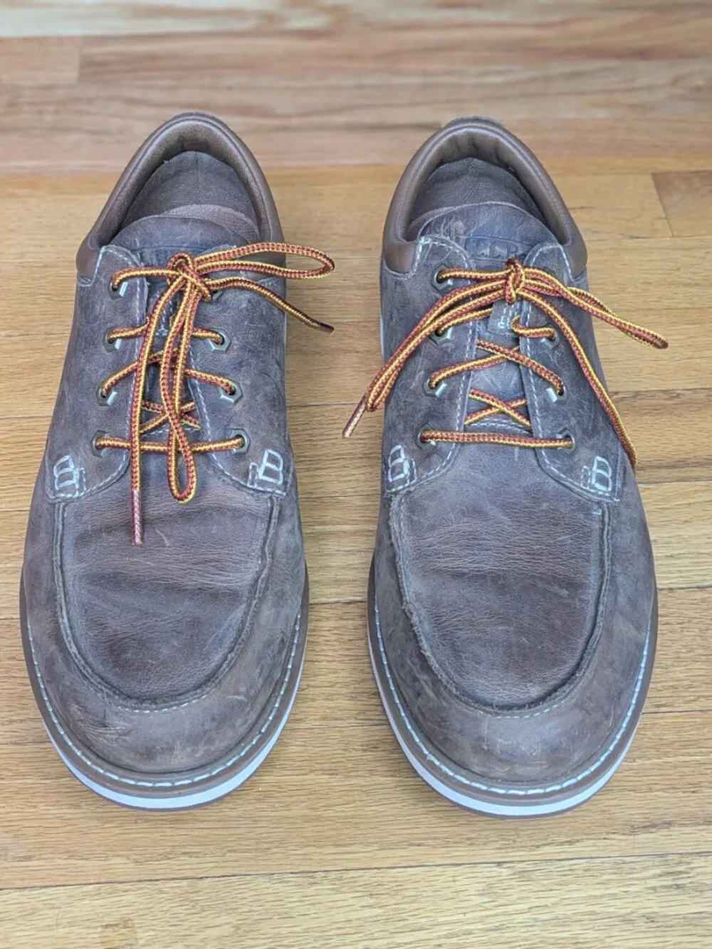 L.L. Bean Leather Stonington Shoes Moc Toe (men's 10.5)